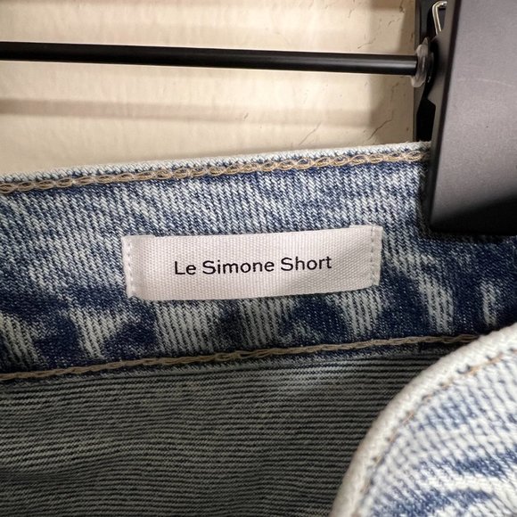 NWT FRAME Le Simone Raw Shorts - Picture 11 of 11